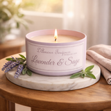 Lavender & Sage Travel Tin