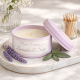 Lavender & Sage Travel Tin