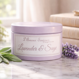 Lavender & Sage Travel Tin