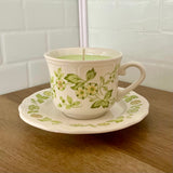 Teacup Candle - Cucumber Melon White Tea