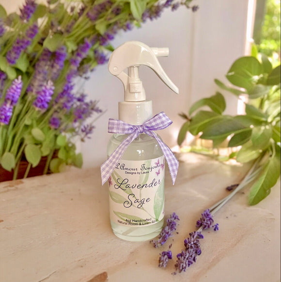 Natural Room & Linen Spray - Lavender & Sage