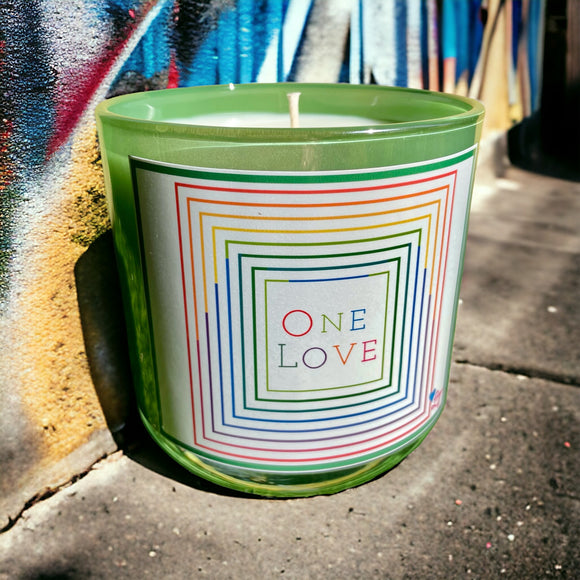 Free To Be Me Candle - One Love