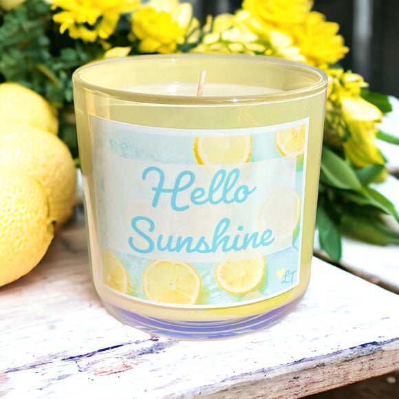 Hello Sunshine Candle - Summertime Lemonade