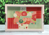 White Serving Tray
