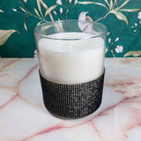 Twinkling Nights Candle Collection - 10oz Unscented Candle Black